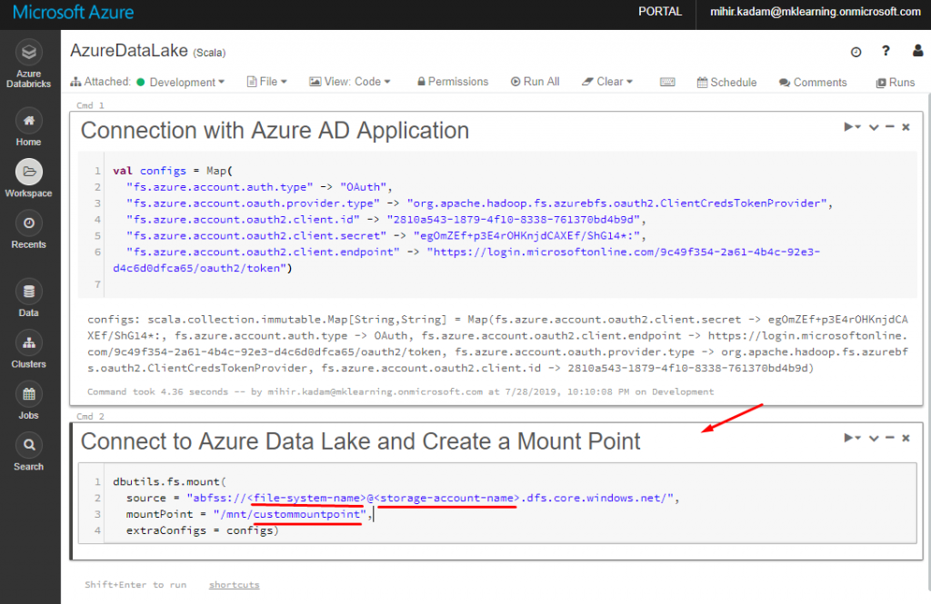 Connect Azure Data Lake with Databricks - Kalpavruksh